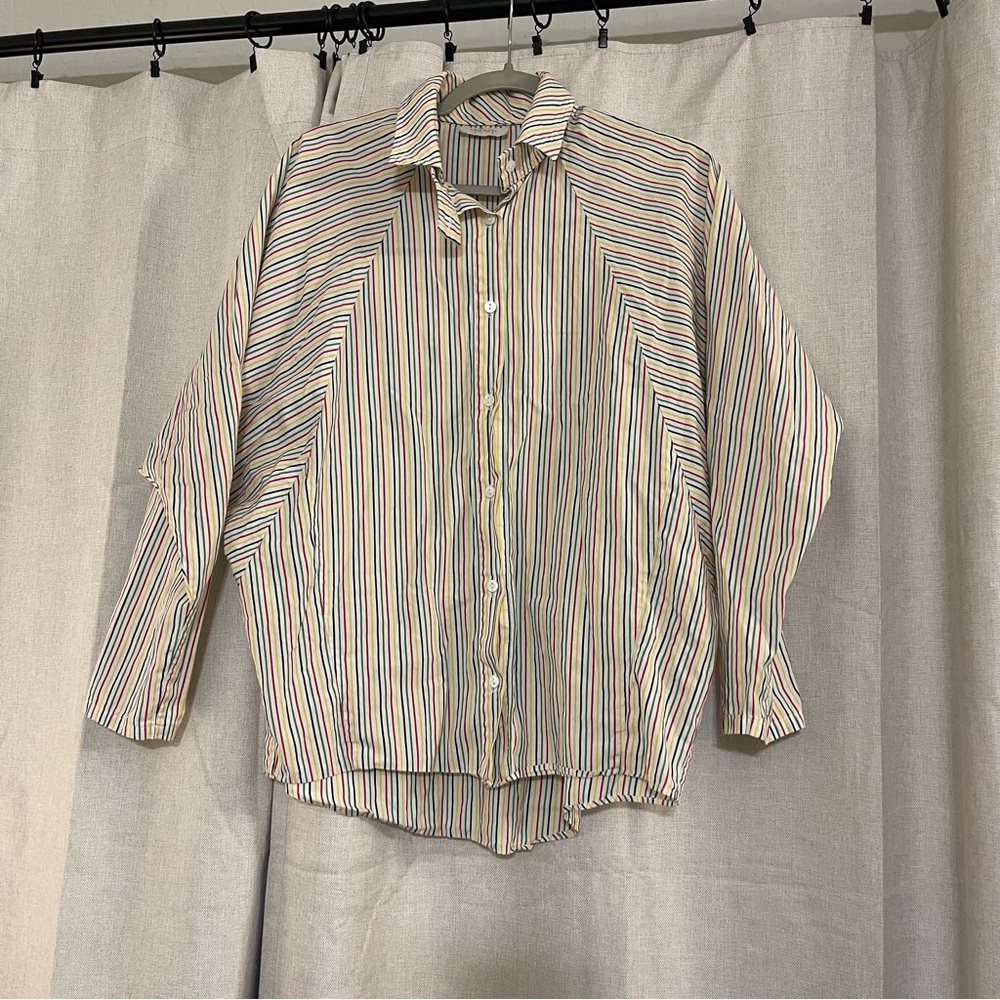 Petersyn Bromley Button Down Shirt Rainbow - Picture 4 of 7